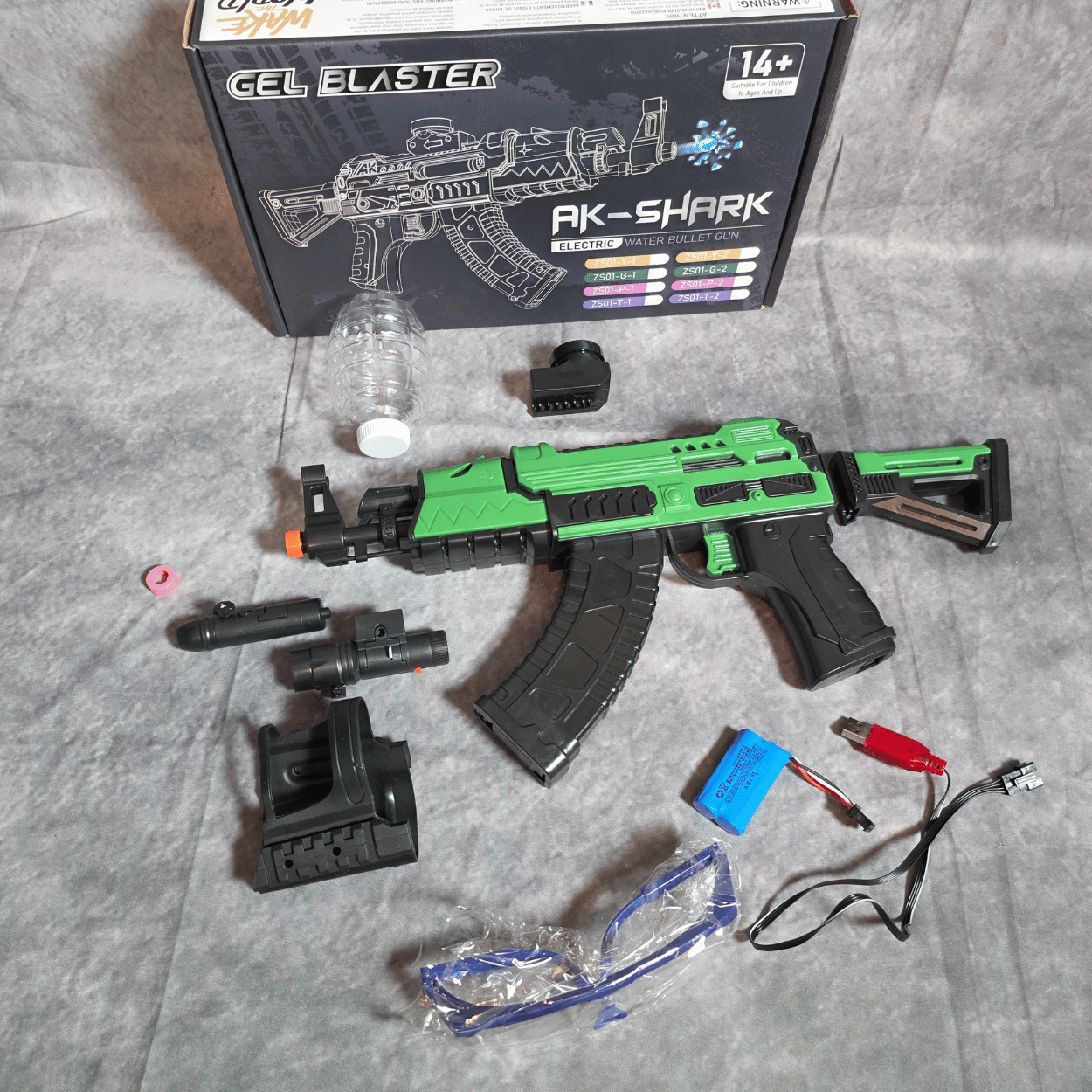 AK Shark - Elektrisk Gelblaster