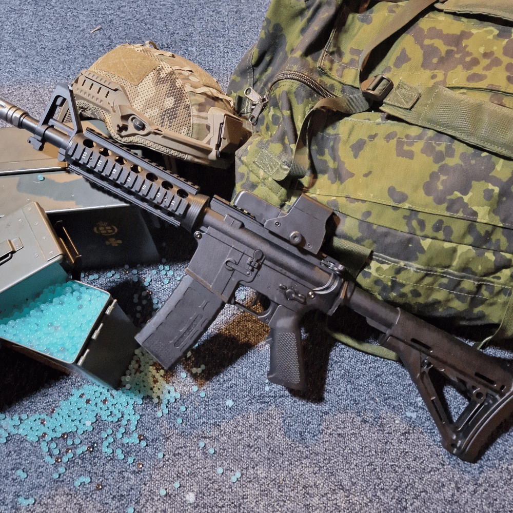 M4A1 PRO Sort - GelBlaster Elektrisk