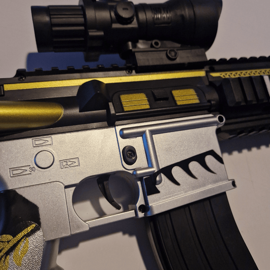 M4 Silver Spurs - Elektrisk Gelblaster