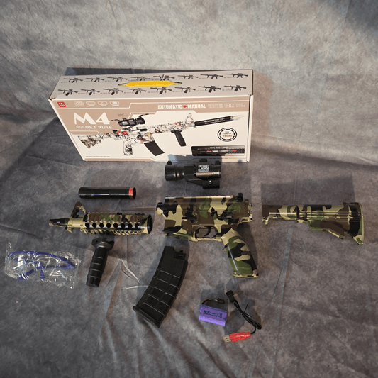 AR16 Camo - Elektrisk Gelblaster