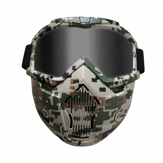 Gelblaster Maske - Desert Camo