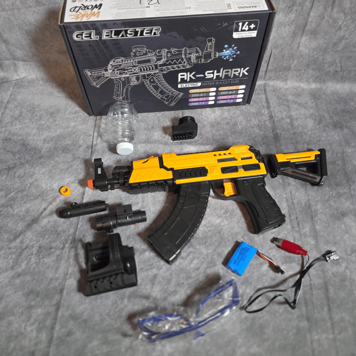 AK Shark - Elektrisk Gelblaster
