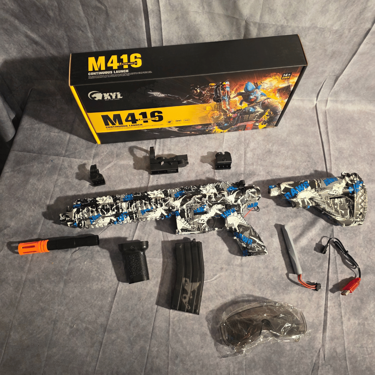 M416 - Elektrisk Gelblaster