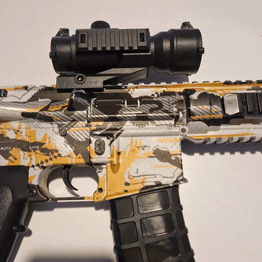 M4 Assault Orange - Elektrisk Gelblaster