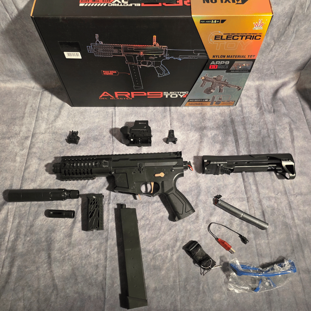 ARP9 Delta - Elektrisk Gelblaster