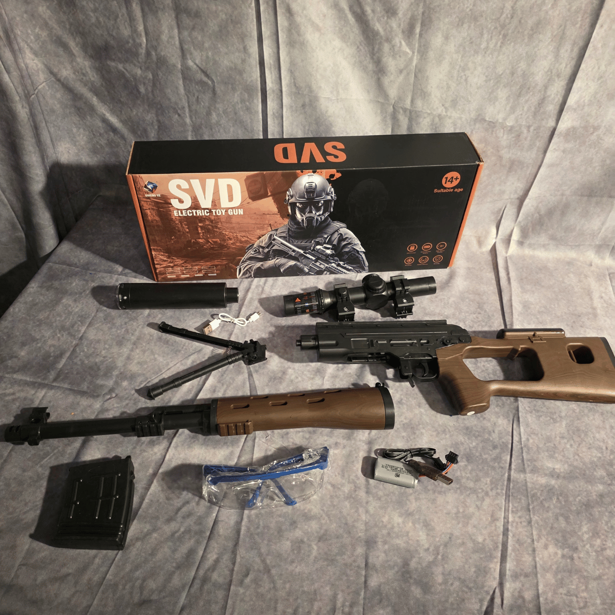 SVD Sniper - Elektrisk Gelblaster Sniper