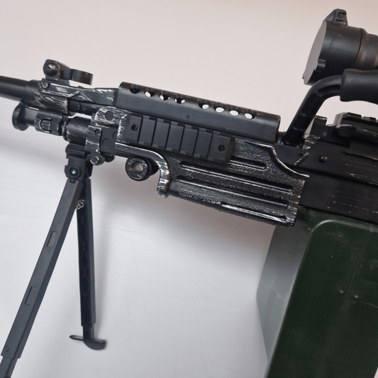 M249 Wartorn - Elektrisk Gelblaster