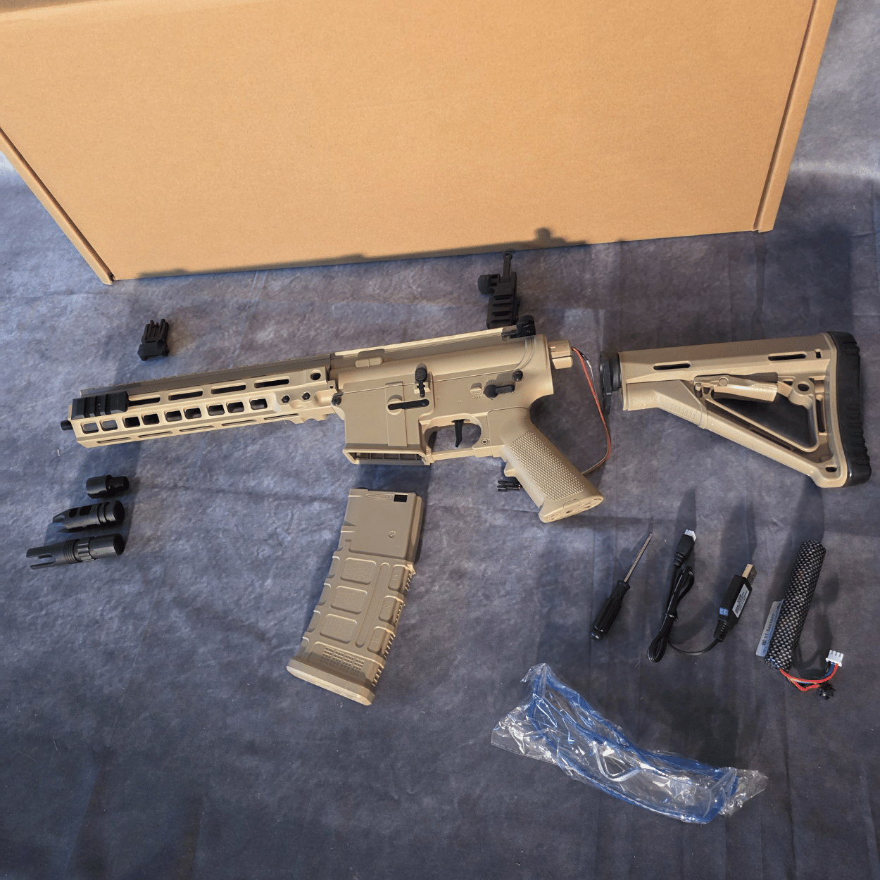 MK82 Pro Sand - Elektrisk Gelblaster