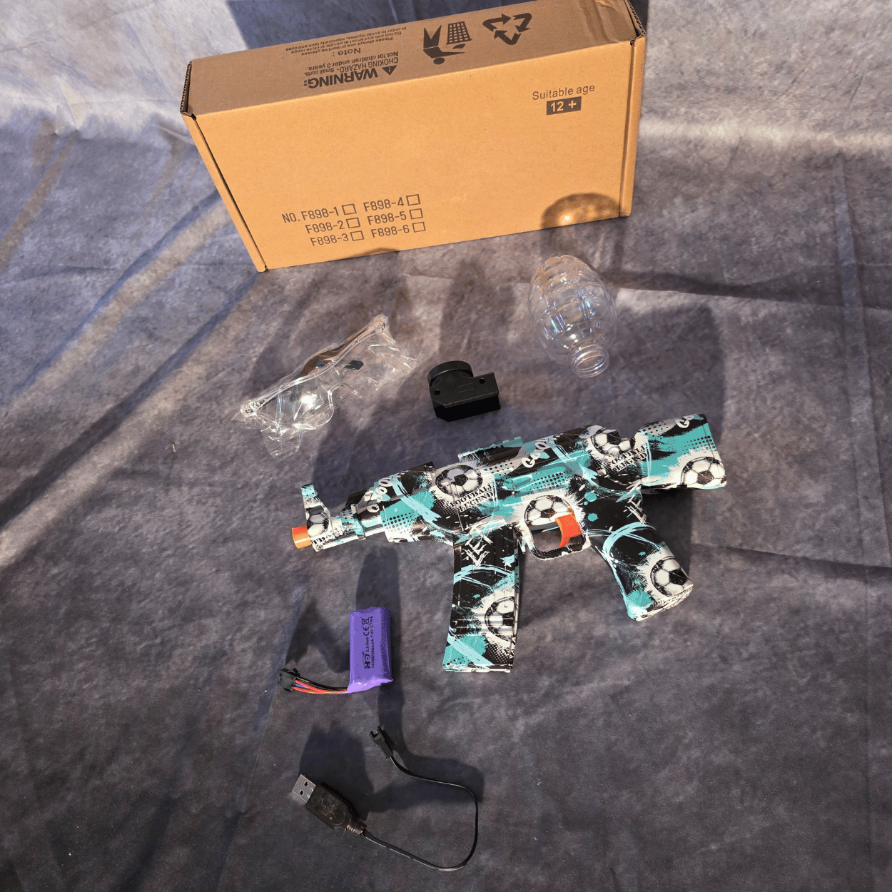 AK47 Mini Ball - Elektrisk Gelblaster