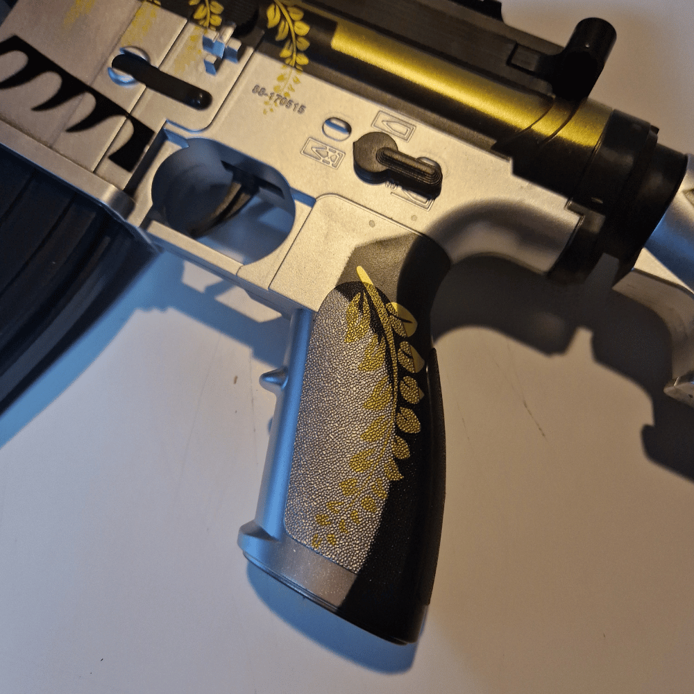 M4 Silver Spurs - Elektrisk Gelblaster