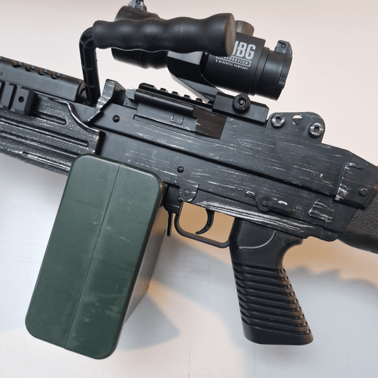 M249 Wartorn - Elektrisk Gelblaster