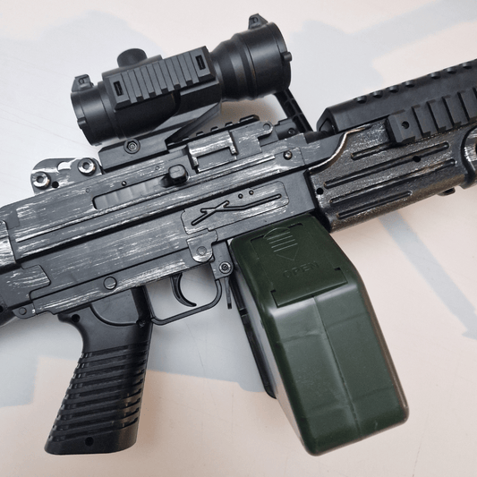 M249 Wartorn - Elektrisk Gelblaster