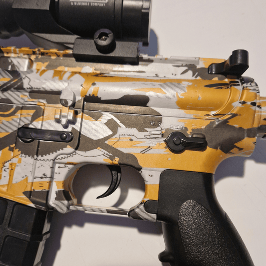 M4 Assault Orange - Elektrisk Gelblaster