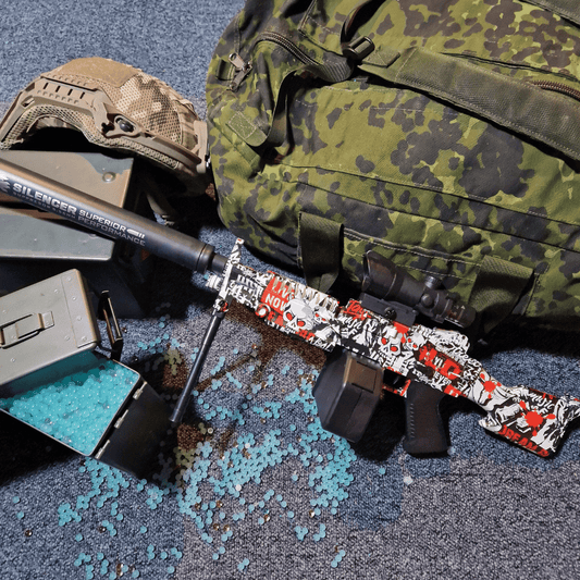 M249 Mini - Elektrisk Gelblaster