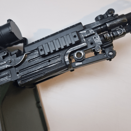 M249 Wartorn - Elektrisk Gelblaster