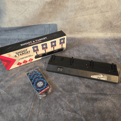 Automatisk GelBlaster Skydeskive - 4 Targets