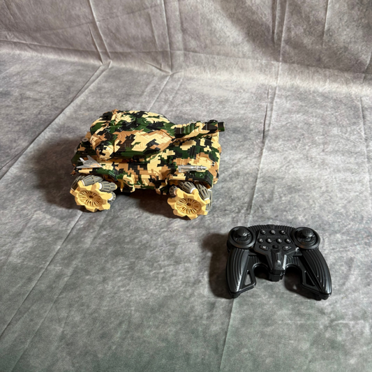 GELZONE SPRAY TANK – High-Speed 2.4GHz RC Tank med Vand/Gelball Skydning & LED-lys