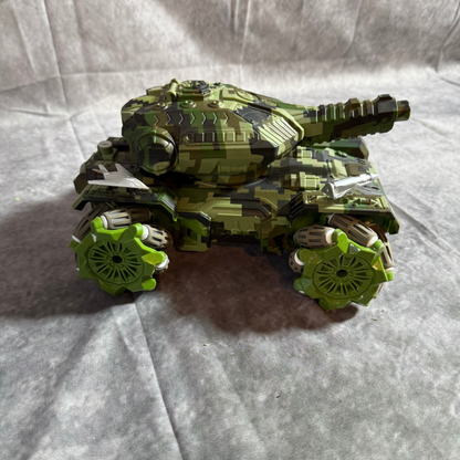 GELZONE SPRAY TANK – High-Speed 2.4GHz RC Tank med Vand/Gelball Skydning & LED-lys